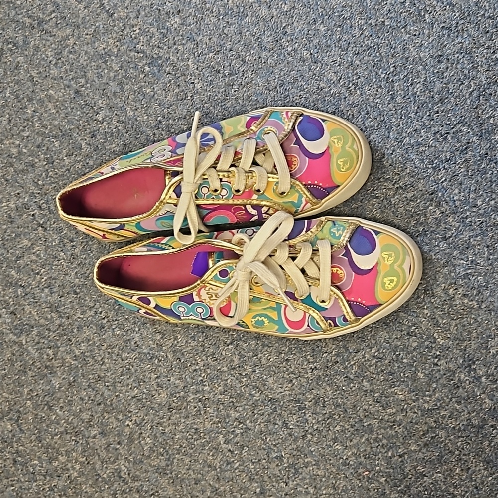 💙 Women's shoes Coach Dee sneakers multi design 6.5